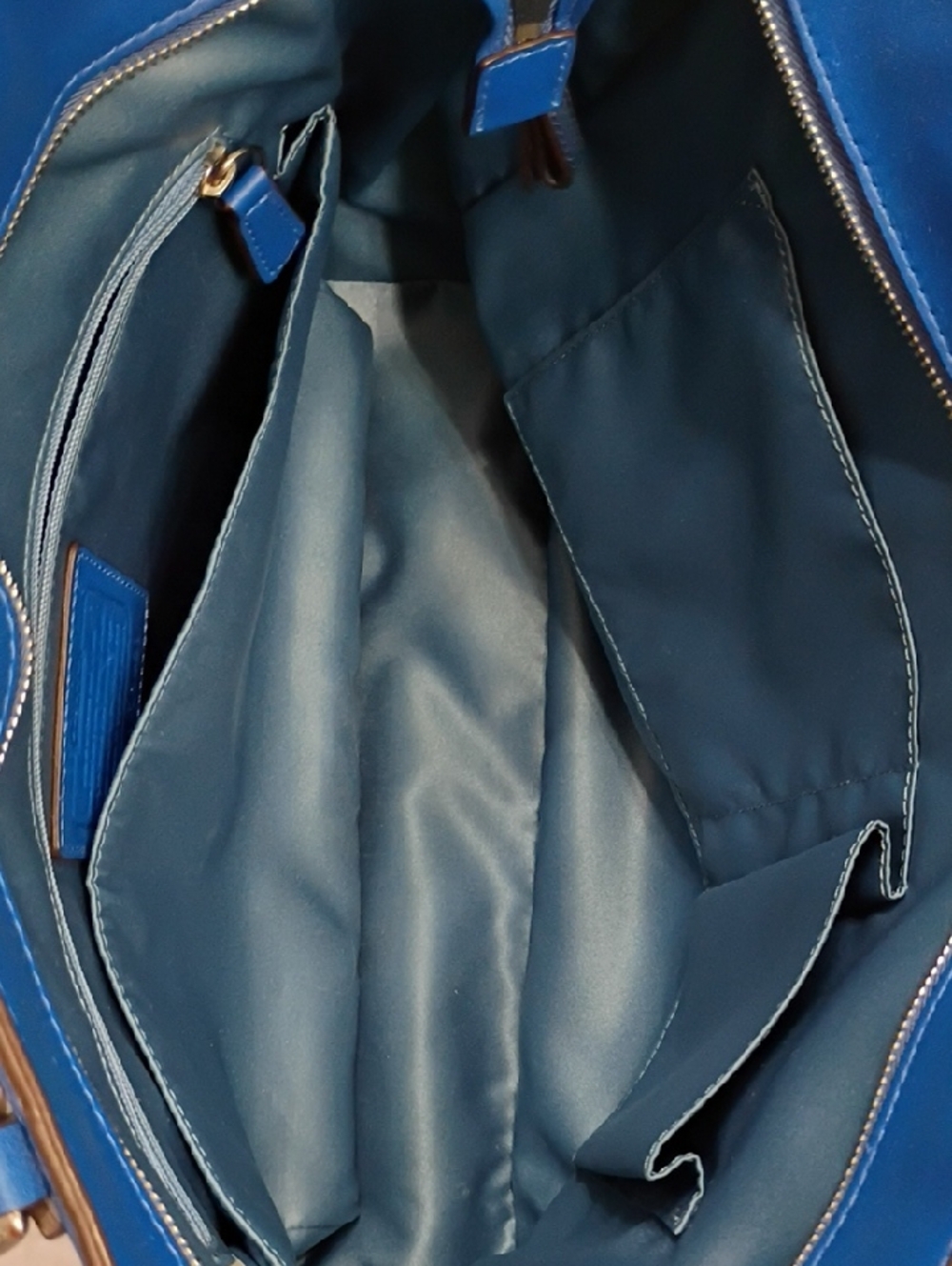 Coach Blue Poppy Blaire Tote - Picture 7 of 13
